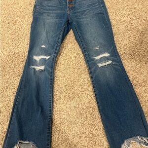 Madewell Distressed Blue Women's Jeans
